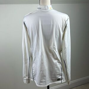 Nike Pro Top Men’s Fitted Livestrong Lance Armstrong Embroidered Neck Vtg L